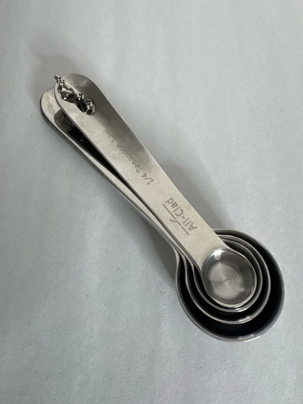 All-Clad Stainless-Steel Measuring Spoons Teaspoon Set